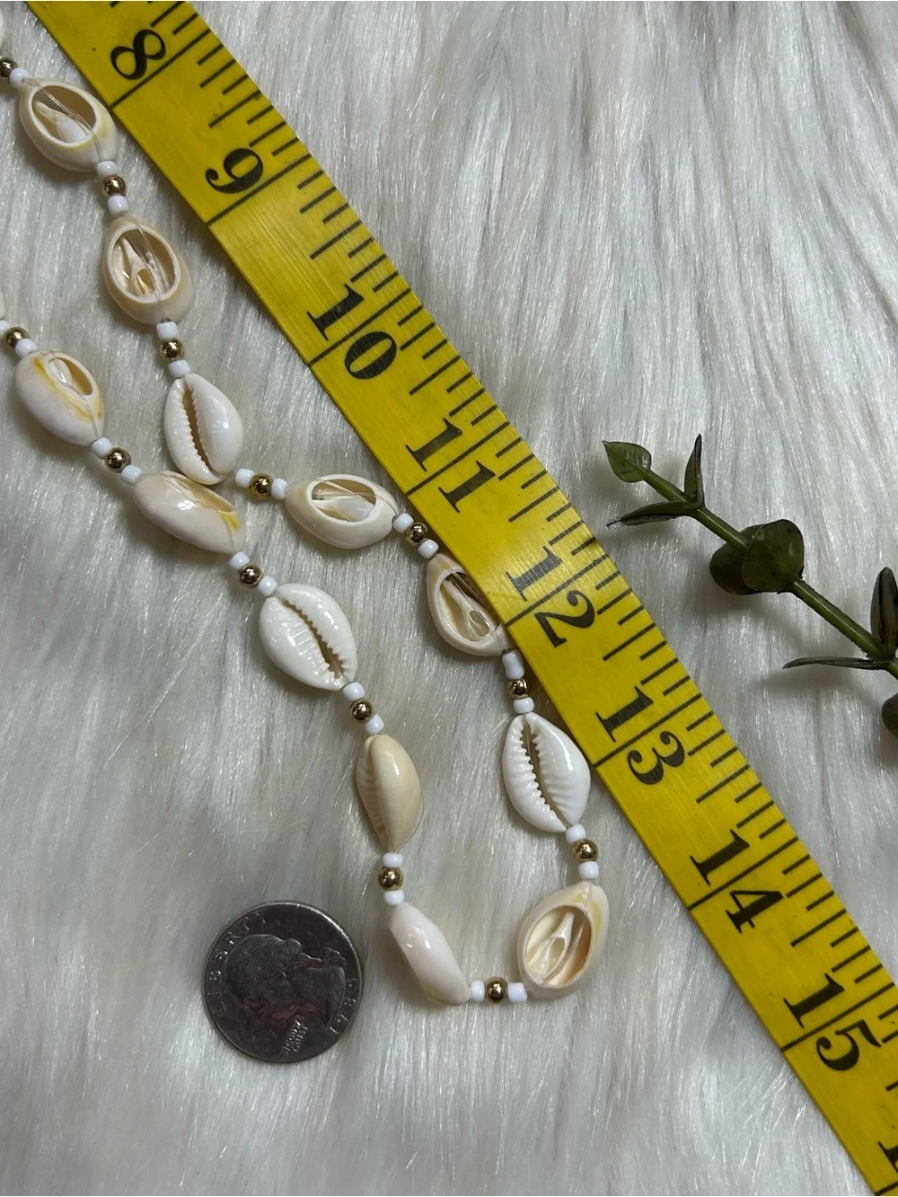 Cowrie Bead Necklace